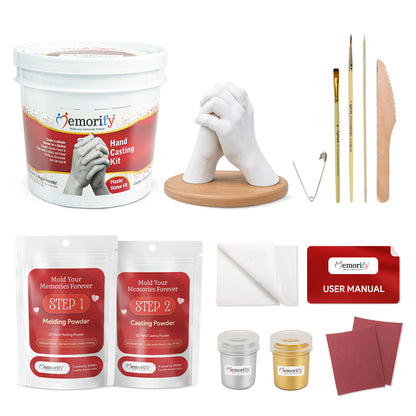 "Preserve Your Love Forever"   The Perfect Couple's Hand Casting Kit