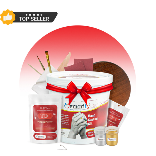 "Preserve Your Love Forever"   The Perfect Couple's Hand Casting Kit