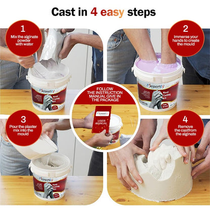 Memorify Hand Casting Kit for Couple I Marriage Anniversary Gift, Couple Gifts for Wedding, Unique Gifts.