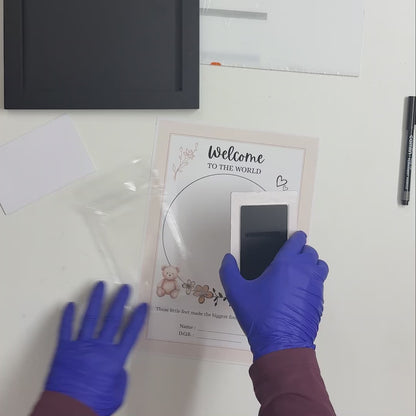 Tiny Toes | Inkless Footprint Frame